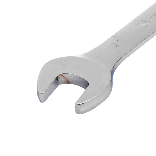 Ключ комбинированный трещоточный, 21 мм, CrV, шарнирный, зеркальный хром Matrix по ценам производителя в Челябинске с доставкой по всей России