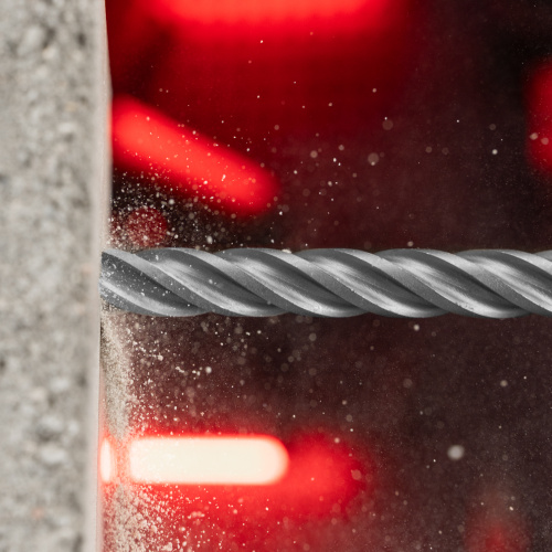 Бур по бетону, 18 x 400 мм, SDS PLUS c крестовой пластиной MATRIX по ценам производителя в Челябинске с доставкой по всей России