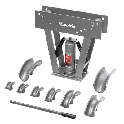 Трубогиб гидравлический, 1/2-3", 15 т, в комплекте с башмаками Matrix по ценам производителя в Челябинске с доставкой по всей России