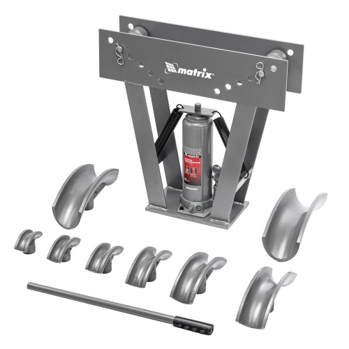 Трубогиб гидравлический, 1/2-3", 15 т, в комплекте с башмаками Matrix по ценам производителя в Челябинске с доставкой по всей России