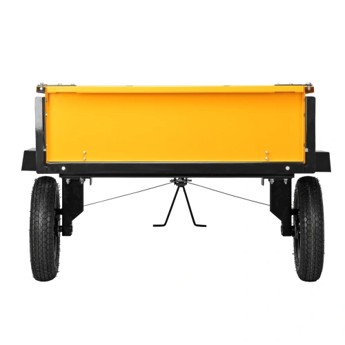 Прицеп для мотоблока TT-500, оцинк., груз. 500 кг, рег. сцепка, колеса 4.00-10, в упаковке Denzel по ценам производителя в Челябинске с доставкой по всей России