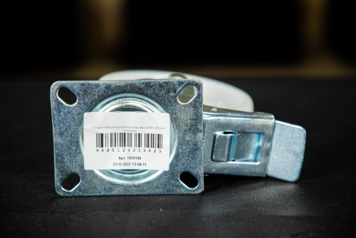 Колесо поворотное полипропилен SRCnb 55 125 мм с тормозом (N) по ценам производителя в Челябинске с доставкой по всей России