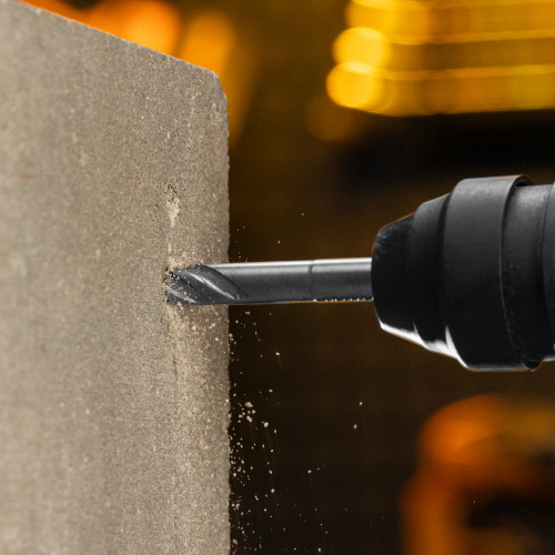 Бур по бетону, цельная крестовая пластина, 10x115 мм, SDS PLUS Denzel по ценам производителя в Челябинске с доставкой по всей России