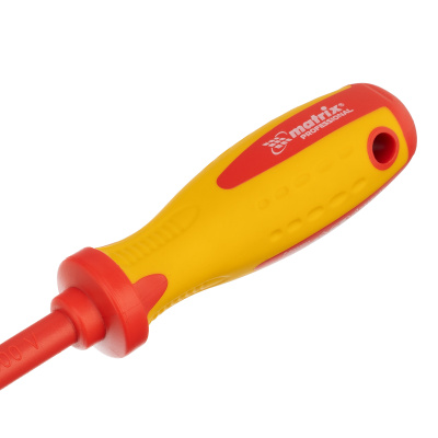 Отвертка Insulated, SL6.5 x 150 мм, CrMo, до 1000 В, двухкомпонентная рукоятка Matrix Professional по ценам производителя в Челябинске с доставкой по всей России