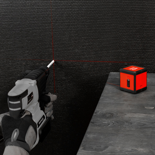 Лазерный уровень XQB RED Basic SET, 10 м, красный луч, батарейки, резьба 1/4" MTX по ценам производителя в Челябинске с доставкой по всей России