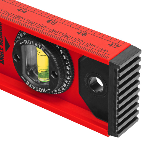 Уровень алюминиевый "Рельс", 1200 мм, 3 глазка, усиленный Matrix по ценам производителя в Челябинске с доставкой по всей России