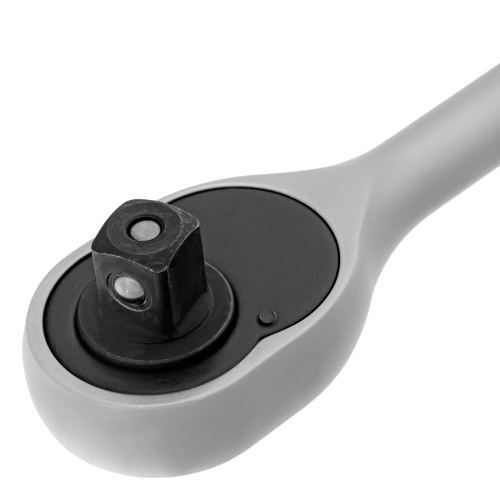 Ключ-трещотка 1/2", 45 зубьев, с быстрым сбросом, матовый хром Сибртех по ценам производителя в Челябинске с доставкой по всей России