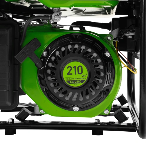 Генератор бензиновый БС-2800, 2.5 кВт, 230В, четырехтактный, 15 л, ручной стартер Сибртех по ценам производителя в Челябинске с доставкой по всей России