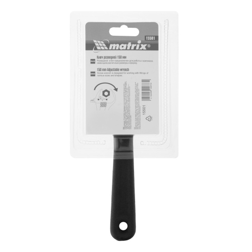 Ключ разводной, 150 мм Matrix по ценам производителя в Челябинске с доставкой по всей России