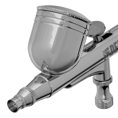 Аэрограф с верхним бачком AB1, 0.2/0.3/0.5 мм, 7 мл, 9 л/мин Denzel по ценам производителя в Челябинске с доставкой по всей России