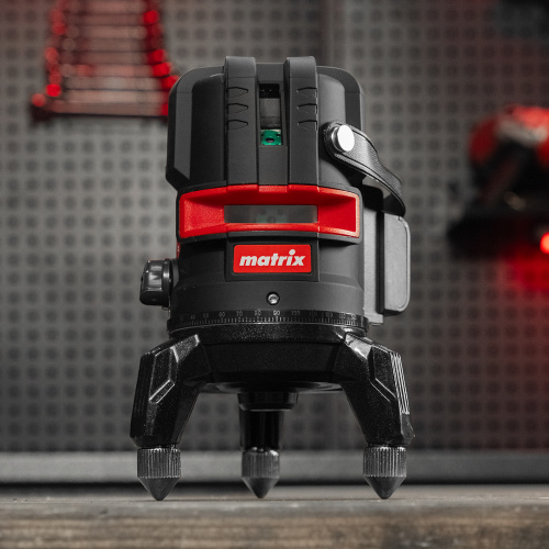 Лазерный уровень ML 06 Green, 30 м, 520 нм, аккумулятор Li 2800 мАч, резьба 5/8" Matrix по ценам производителя в Челябинске с доставкой по всей России