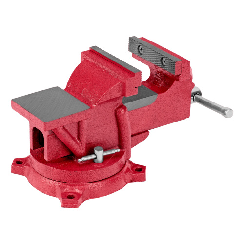 Тиски слесарные, 100 мм, поворотные, с наковальней Matrix по ценам производителя в Челябинске с доставкой по всей России