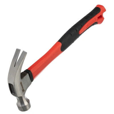 Молоток-гвоздодер optimal, 450 г, фибергласовая обрезиненная рукоятка Matrix по ценам производителя в Челябинске с доставкой по всей России