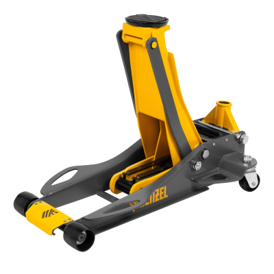 Домкрат гидравлический подкатной, 3 т, 75-500 мм, быстрый подъем, низкий подхват, проф. Denzel по ценам производителя в Челябинске с доставкой по всей России