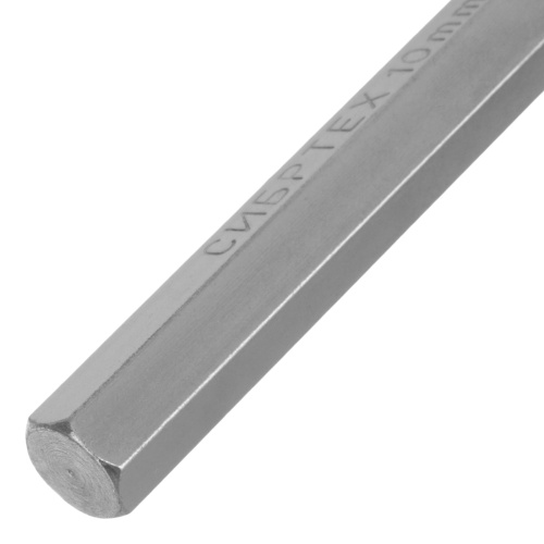 Набор ключей имбусовых HEX, 1.5-10 мм, 45x, закаленные, 9 шт, короткие, никель Сибртех по ценам производителя в Челябинске с доставкой по всей России