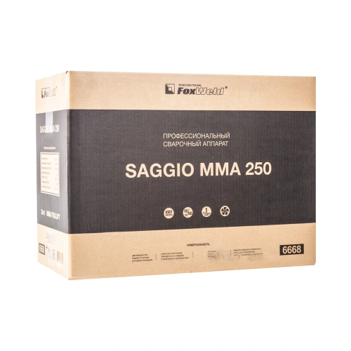 Сварочный аппарат SAGGIO MMA 250 по ценам производителя в Челябинске с доставкой по всей России