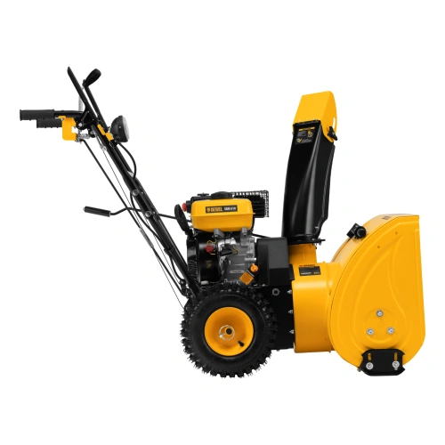Бензиновая снегоуборочная машина SBM 610, 212 cc, ручной старт, фара Denzel по ценам производителя в Челябинске с доставкой по всей России