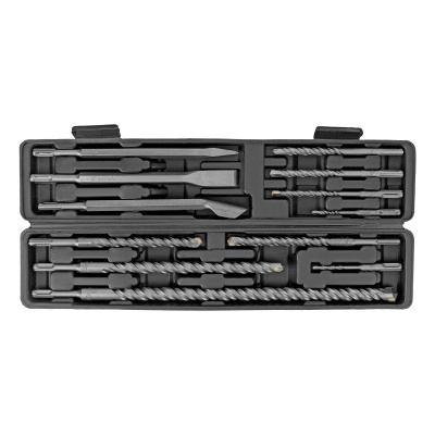 Набор буров по бетону, 5-6 х 110, 8-10-12 х 160, 14-16 х 210, 18 х 300, 20 х 450 мм, зубила, SDS Plus Matrix по ценам производителя в Челябинске с доставкой по всей России