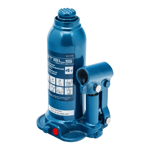 Домкрат гидравлический бутылочный, 4 т, h подъема 188-363 мм, в пластиковом кейсе Stels по ценам производителя в Челябинске с доставкой по всей России