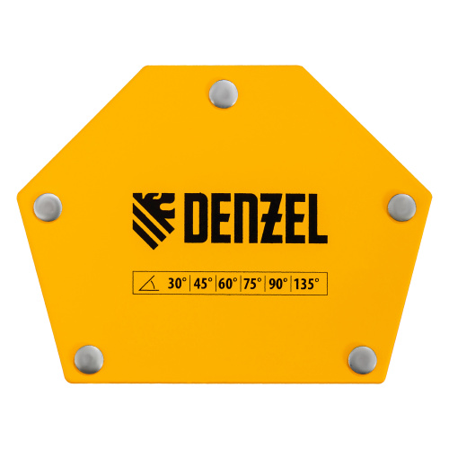 Фиксатор магнитный для сварочных работ усилие 50 LB, 30х45х60х75х90х135 град. Denzel по ценам производителя в Челябинске с доставкой по всей России