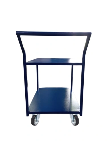 Тележка платформенная TOR ТП-2Я (600х900) 2х-ярусная (125мм) по ценам производителя в Челябинске с доставкой по всей России