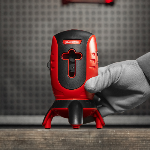 Лазерный уровень ML01T, дальность 10 м, точность ± 0,5 мм, / 1 м, длина волны 650 нм, проекция 1 вертикальная 1 горизонтальная плоскость, резьба под штатив 5/8" Matrix по ценам производителя в Челябинске с доставкой по всей России