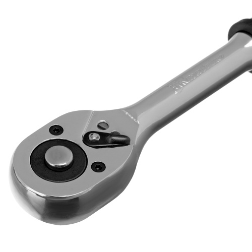 Ключ-трещотка 3/8", CrV, 45 зубьев, с быстрым сбросом, хром Matrix по ценам производителя в Челябинске с доставкой по всей России