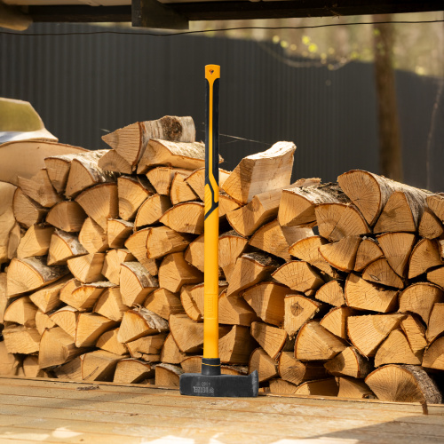 Колун-кувалда 4000 г, кованая, фибергласовая  рукоятка c TPR покрытием, 880 мм Denzel по ценам производителя в Челябинске с доставкой по всей России