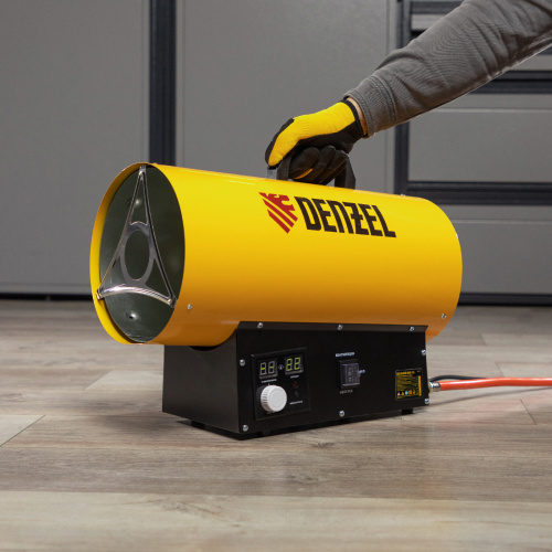 Газовая тепловая пушка GHG-15i, 15 кВт, цифровой термостат, пропан-бутан Denzel по ценам производителя в Челябинске с доставкой по всей России