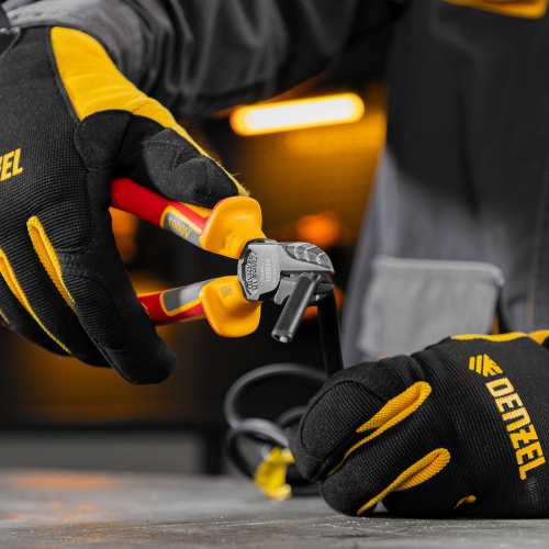 Бокорезы, диэлектрические рукоятки, до 1000 В, трехкомпонентные рукоятки, 180 мм Denzel по ценам производителя в Челябинске с доставкой по всей России