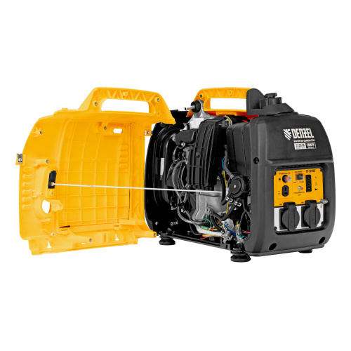 Генератор инверторный GT-2200iS, 2.2 кВт, 230 В, бак 4 л, закрытый корпус, ручной старт Denzel по ценам производителя в Челябинске с доставкой по всей России