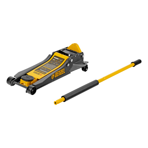 Домкрат гидравлический подкатной, 3 т, 85-610 мм, быстрый подъем, низ. подхват, проф, SUV Denzel по ценам производителя в Челябинске с доставкой по всей России