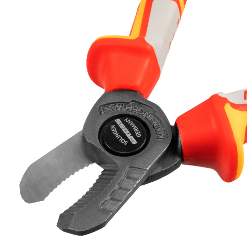 Кабелерез, диэлектрические рукоятки до 1000 В, трехкомпонентные рукоятки, 160 мм Gross по ценам производителя в Челябинске с доставкой по всей России