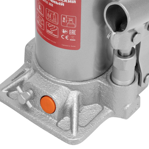 Домкрат гидравлический бутылочный, 6 т, h подъема 216-413 мм, в пластиковом кейсе Matrix по ценам производителя в Челябинске с доставкой по всей России