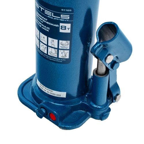 Домкрат гидравлический бутылочный, 8 т, h подъема 222-447 мм Stels по ценам производителя в Челябинске с доставкой по всей России