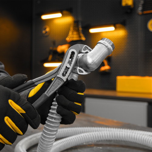 Клещи переставные, обливные рукоятки, 240 мм Denzel по ценам производителя в Челябинске с доставкой по всей России