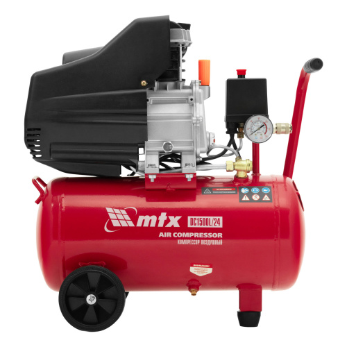 Компрессор воздушный DC1500L/24, 1,5 кВт, 24 л, 210 л/мин MTX по ценам производителя в Челябинске с доставкой по всей России
