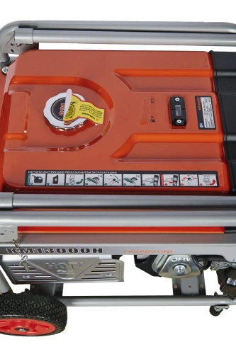 Генератор бензиновый 9,0 кВт 220В 26 л с электростартером и колесами TOR KM13000H по ценам производителя в Челябинске с доставкой по всей России