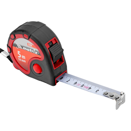 Рулетка Status 3 fixations,5 м х 19 мм,двухкомпонентный корпус,3 фиксации ленты Matrix по ценам производителя в Челябинске с доставкой по всей России