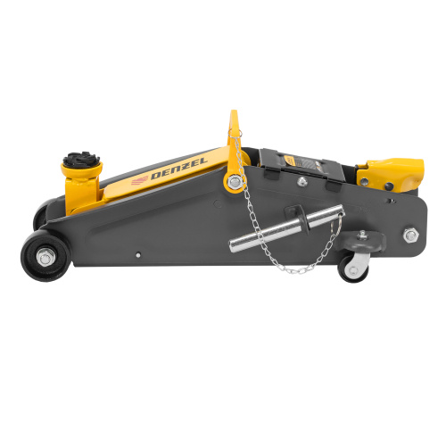 Домкрат гидравлический подкатной с фиксатором, 2,8 т, 135-385 мм Denzel по ценам производителя в Челябинске с доставкой по всей России