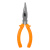 Длинногубцы изогнутые Classic, 160 мм, шлифованные, пластмассовые рукоятки Sparta по ценам производителя в Челябинске с доставкой по всей России