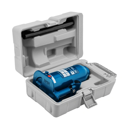 Домкрат гидравлический бутылочный, 6 т, h подъема 207-404 мм, в пластиковом кейсе Stels по ценам производителя в Челябинске с доставкой по всей России