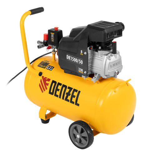 Компрессор воздушный DK1500/50, Х-PRO 1.5 кВт, 230 л/мин, 50 л Denzel по ценам производителя в Челябинске с доставкой по всей России