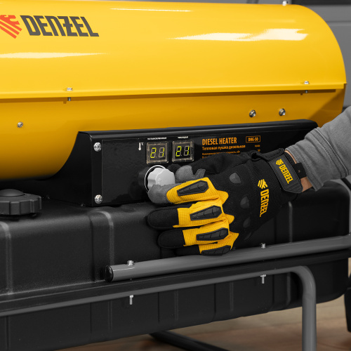 Дизельная тепловая пушка DHG-50, 50 кВт, 1100 м3/ч, прямой нагрев Denzel по ценам производителя в Челябинске с доставкой по всей России