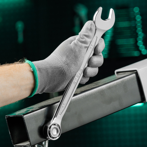 Ключ комбинированный, 22 мм, CrV, антислип Stels по ценам производителя в Челябинске с доставкой по всей России