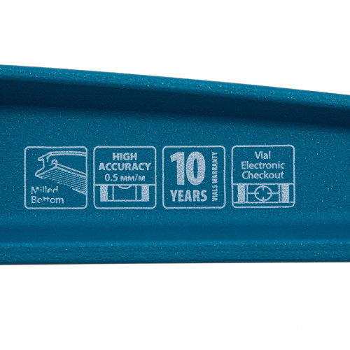 Уровень литой, 500 мм, 2 глазка Gross по ценам производителя в Челябинске с доставкой по всей России