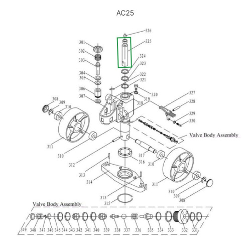 Шток гидроцилиндра 31,5 мм для гидравлических тележек AC25 по ценам производителя в Челябинске с доставкой по всей России