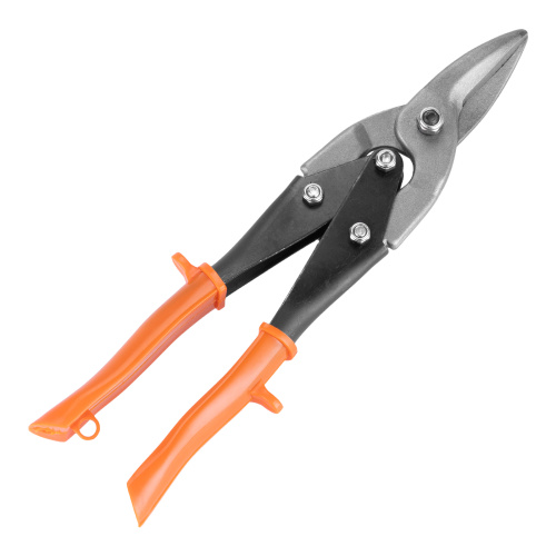 Ножницы по металлу, 250 мм, пряморежущие, обливные рукоятки Sparta по ценам производителя в Челябинске с доставкой по всей России