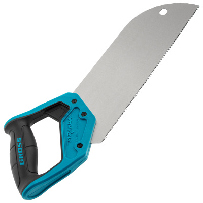 Пила для фанеры с запилом Piranha, 300 мм/12", 11-12 TPI, каленый зуб 3D, двухкомпонентная рукоятка Gross по ценам производителя в Челябинске с доставкой по всей России