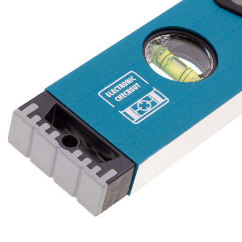 Уровень алюминиевый, 600 мм, усиленный с ударопрочными заглушками, рукоятки, 3 глазка Gross по ценам производителя в Челябинске с доставкой по всей России